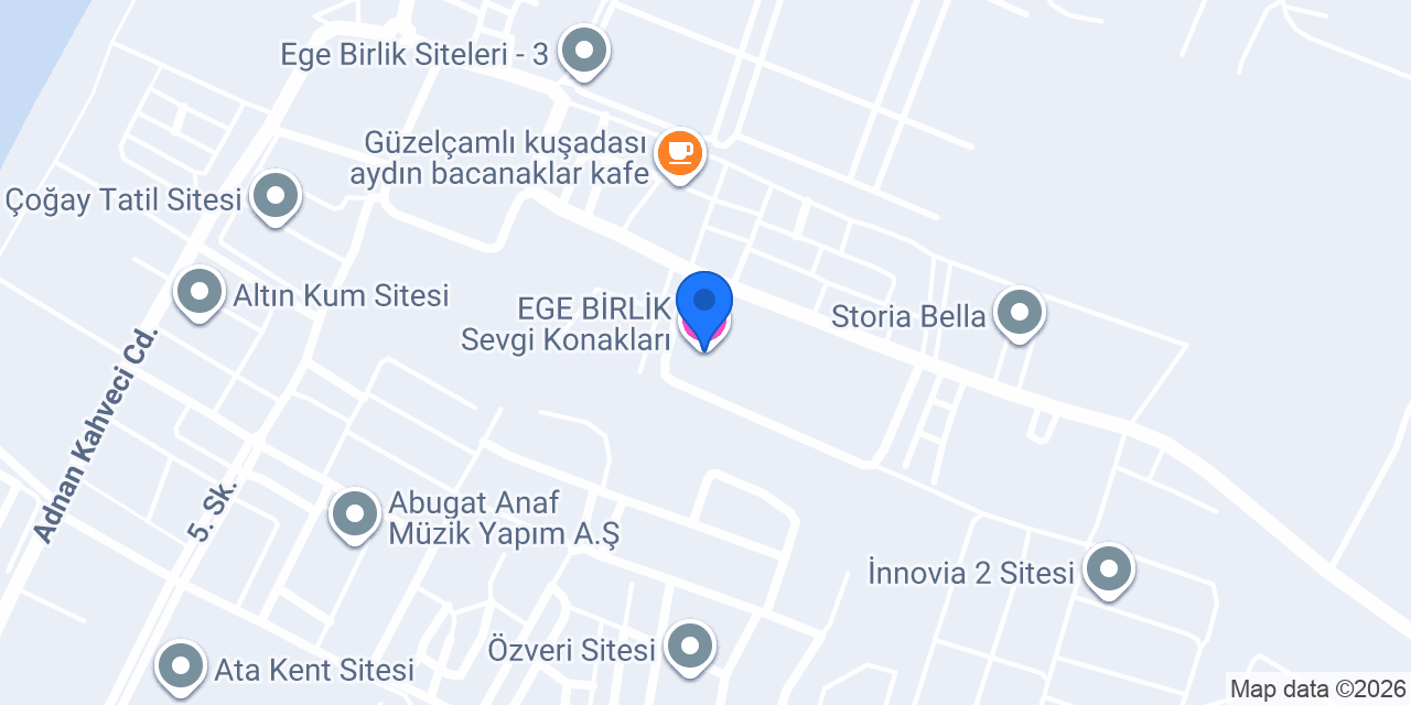 EGE BİRLİK Sevgi Konakları konumu