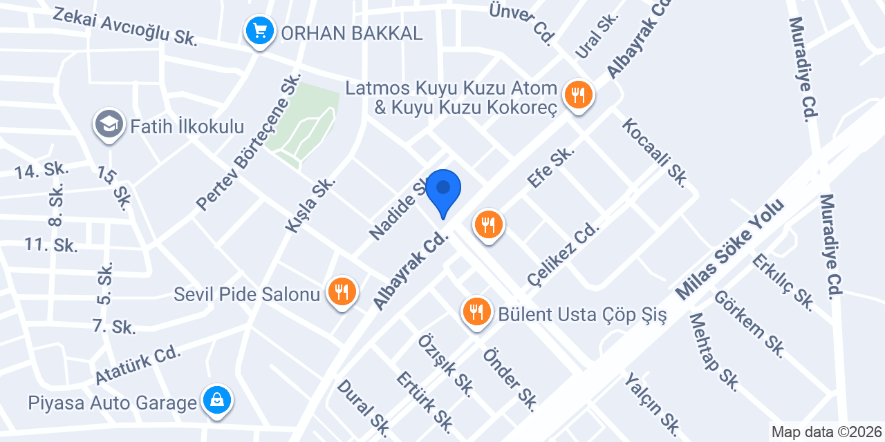 Tat Lokantası konumu