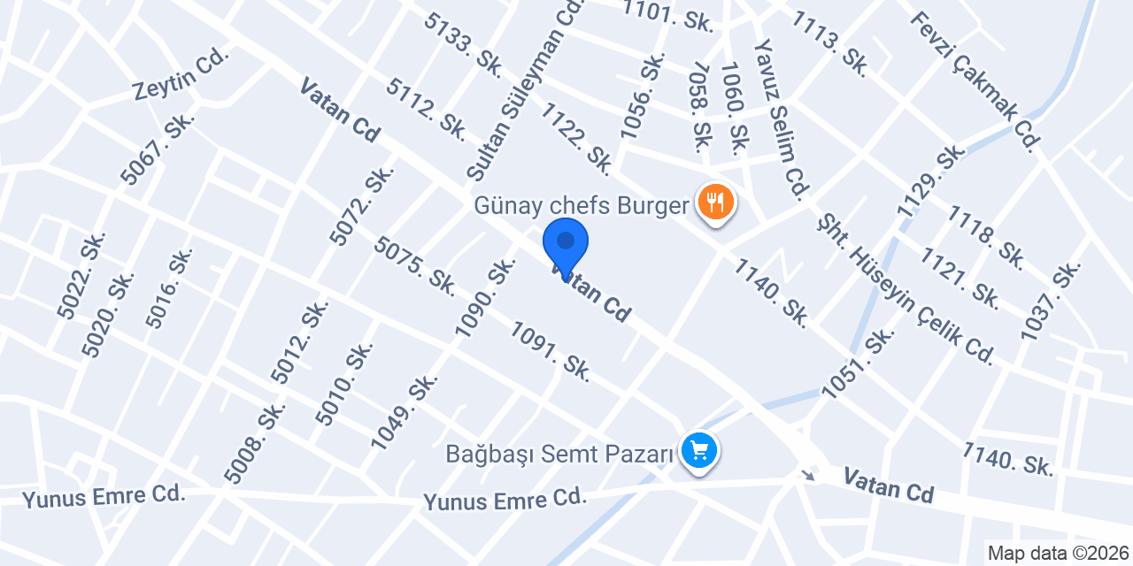 BAĞBAŞI VETERİNER KLİNİĞİ konumu