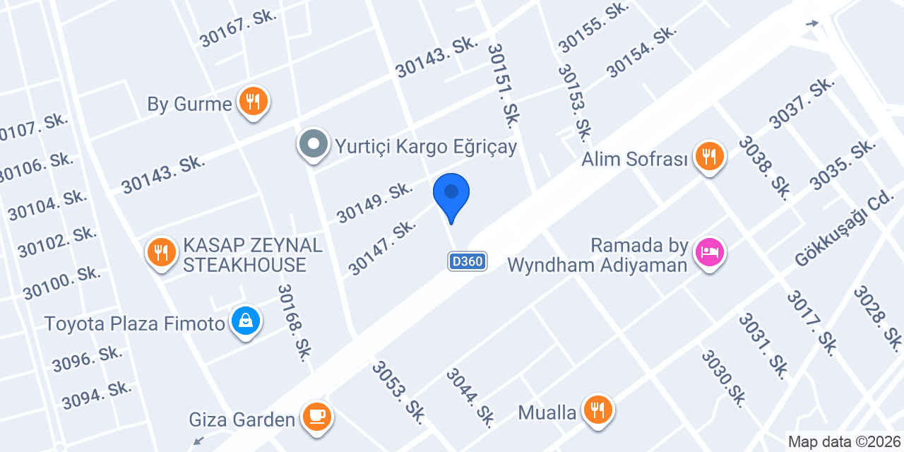 qlines Adıyaman konumu