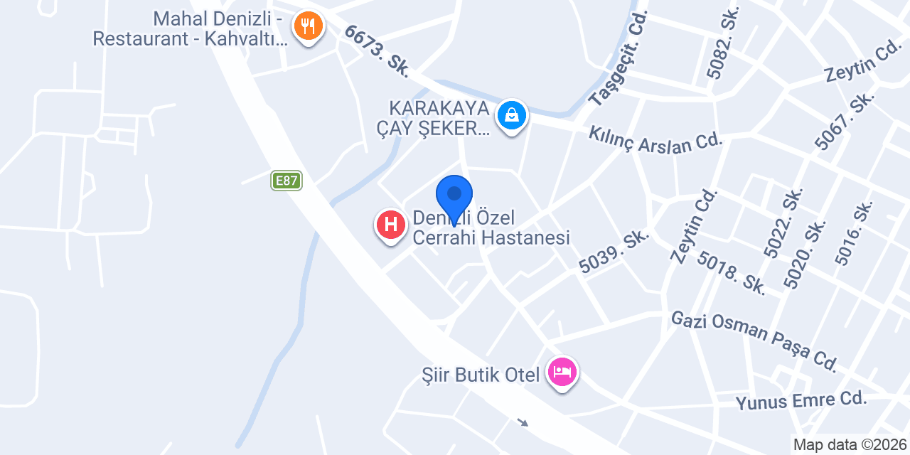 Kampüs terzisi konumu