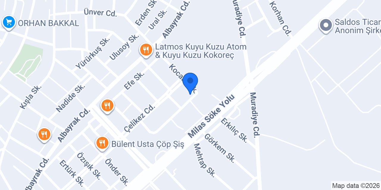 Köfteci Erol konumu