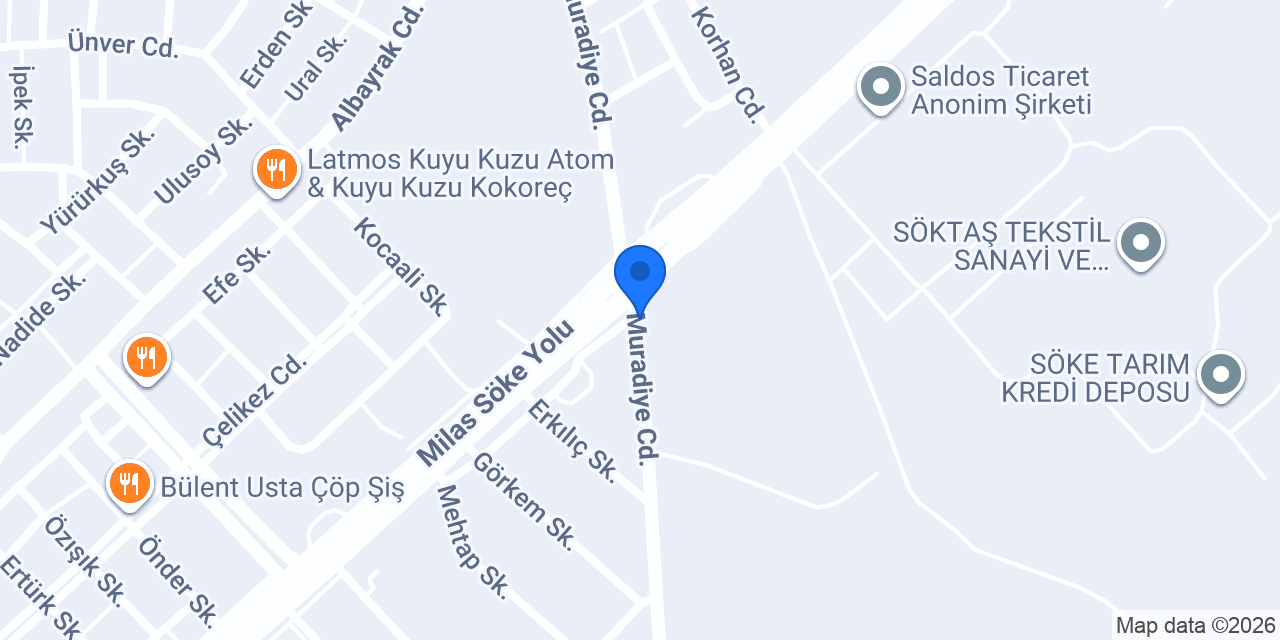 Pamukçu Çırçır Fabrikası konumu