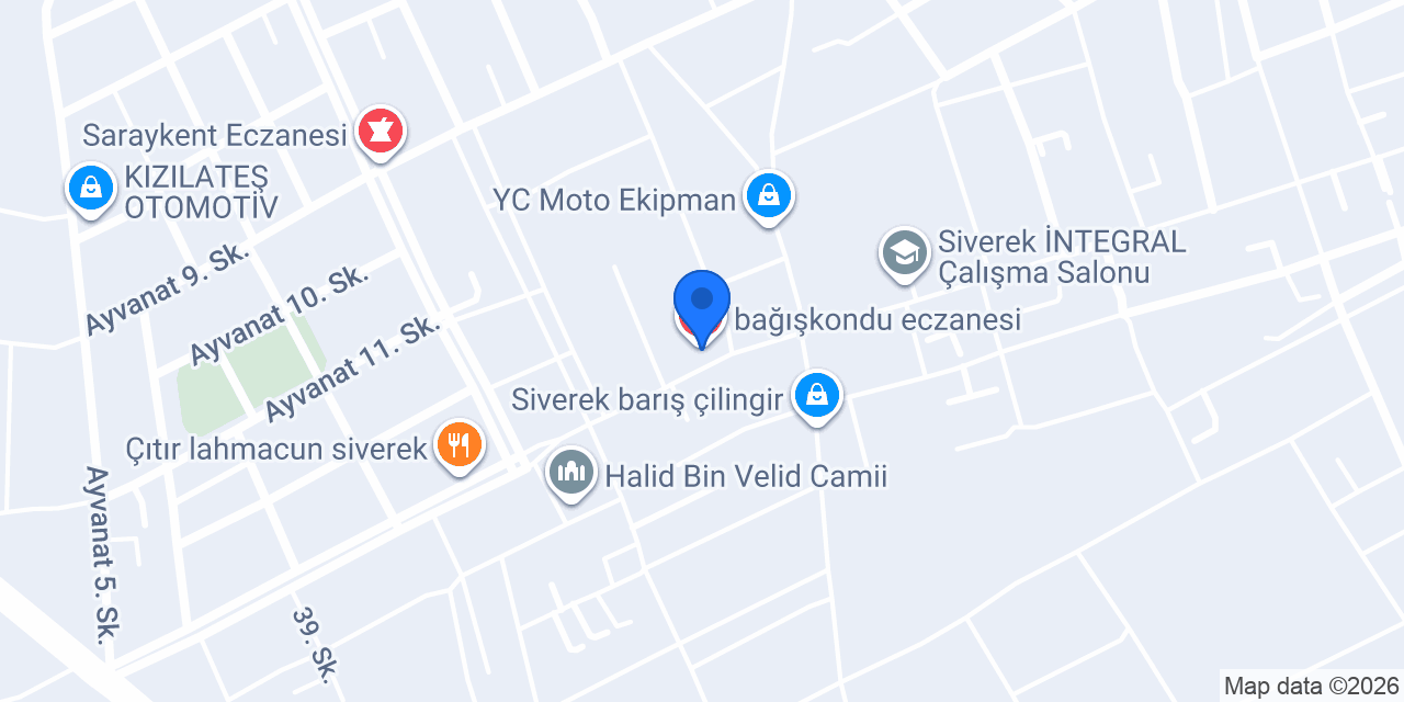 bağışkondu eczanesi konumu