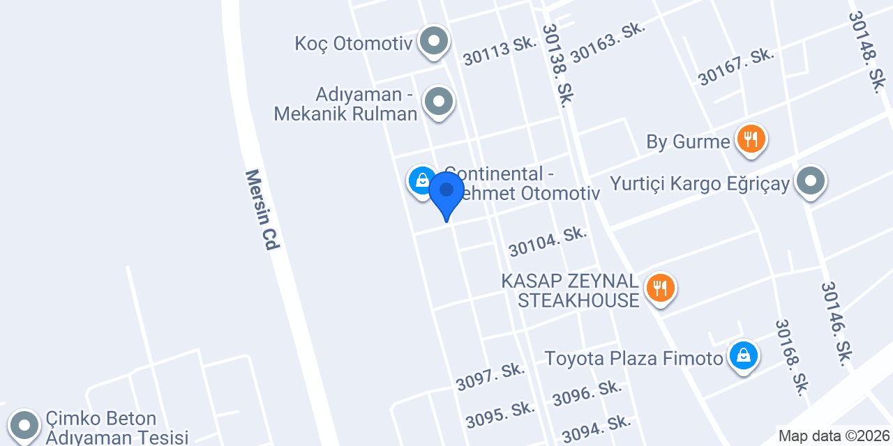 Ford - KIRIKDAŞ konumu