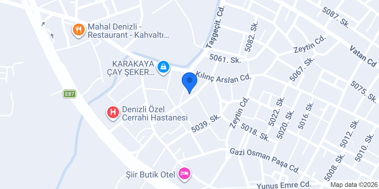 Güler terzi konumu