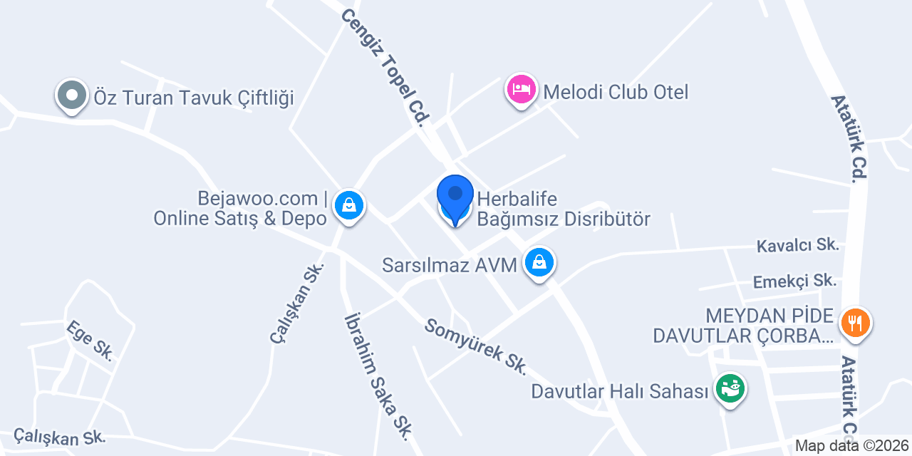 Herbalife Bağımsız Disribütör konumu