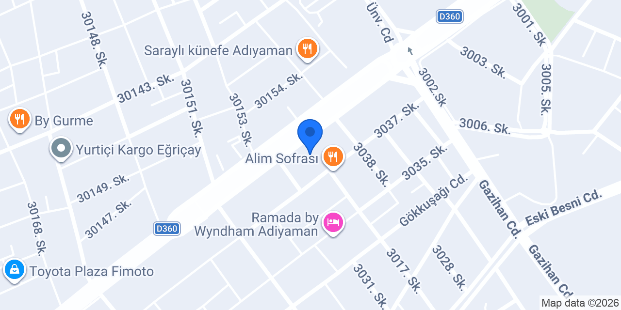 Fatih Auto konumu