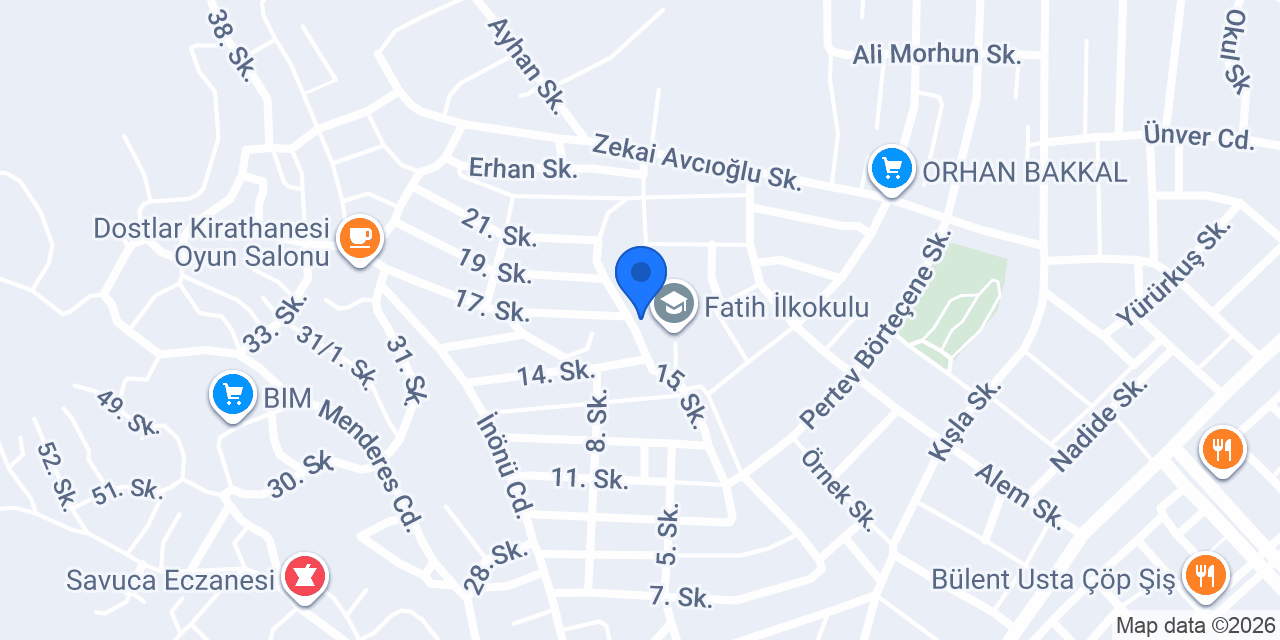 YAVUZ HUKUK BÜROSU konumu