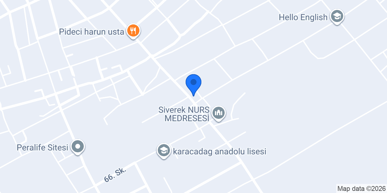 Ünlü kuaför konumu