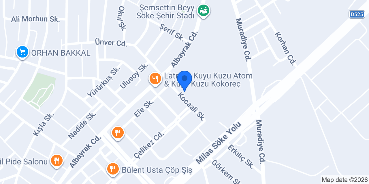 Eksozcu Taşko konumu
