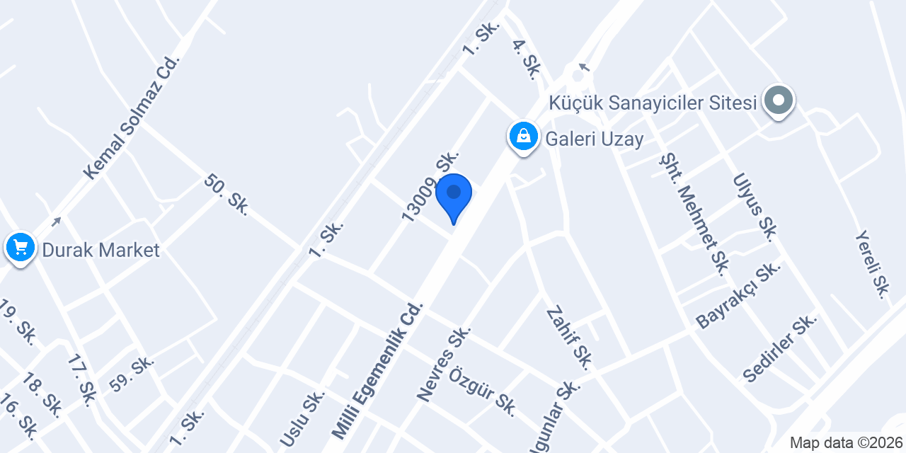 SAY OTOMOTİV konumu