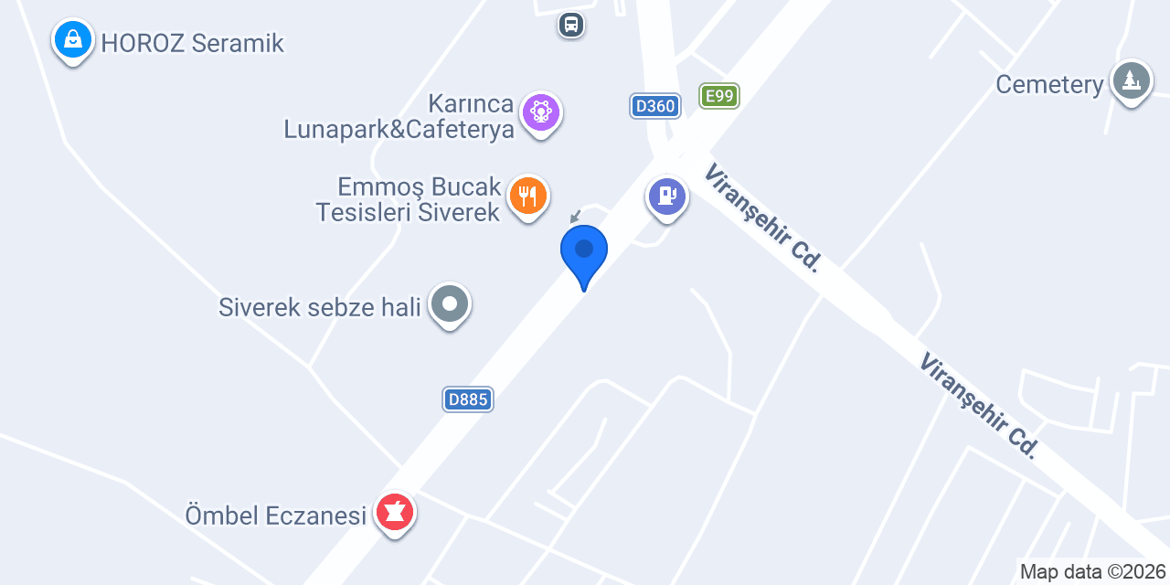 Güney Vinç konumu