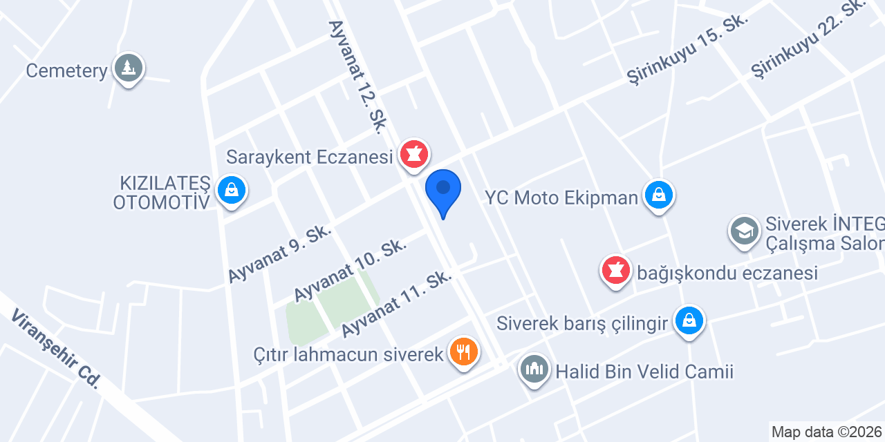 USTA DİKİM EVİ konumu