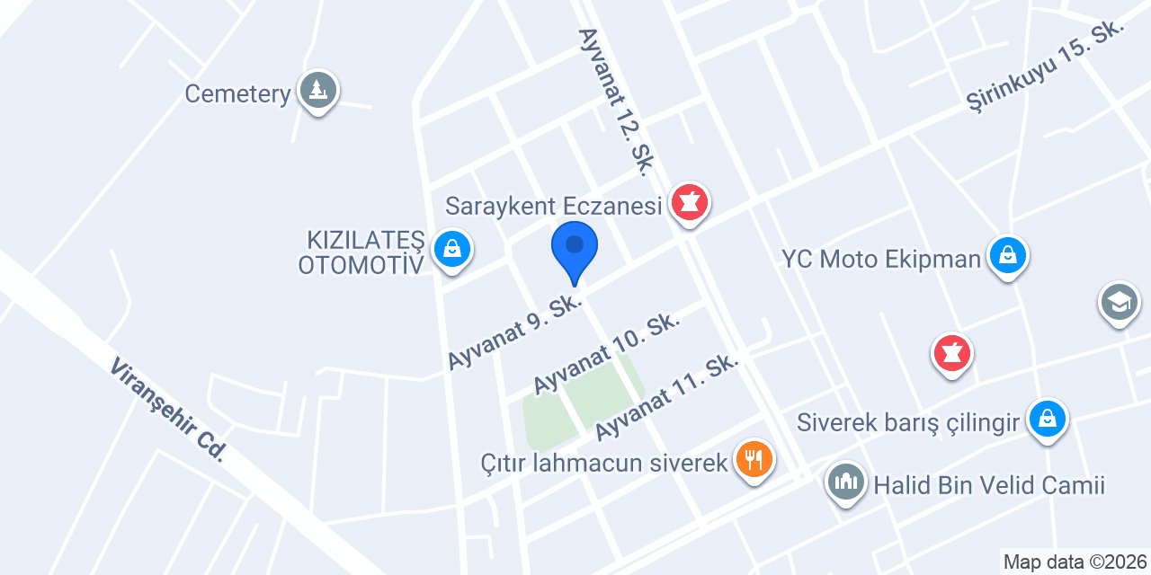 Mervan Elektrik konumu