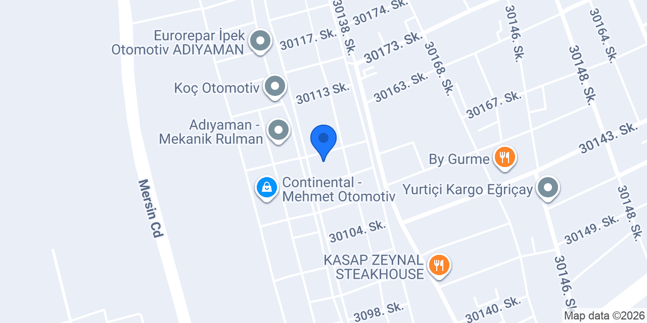 Çınar Airbag konumu