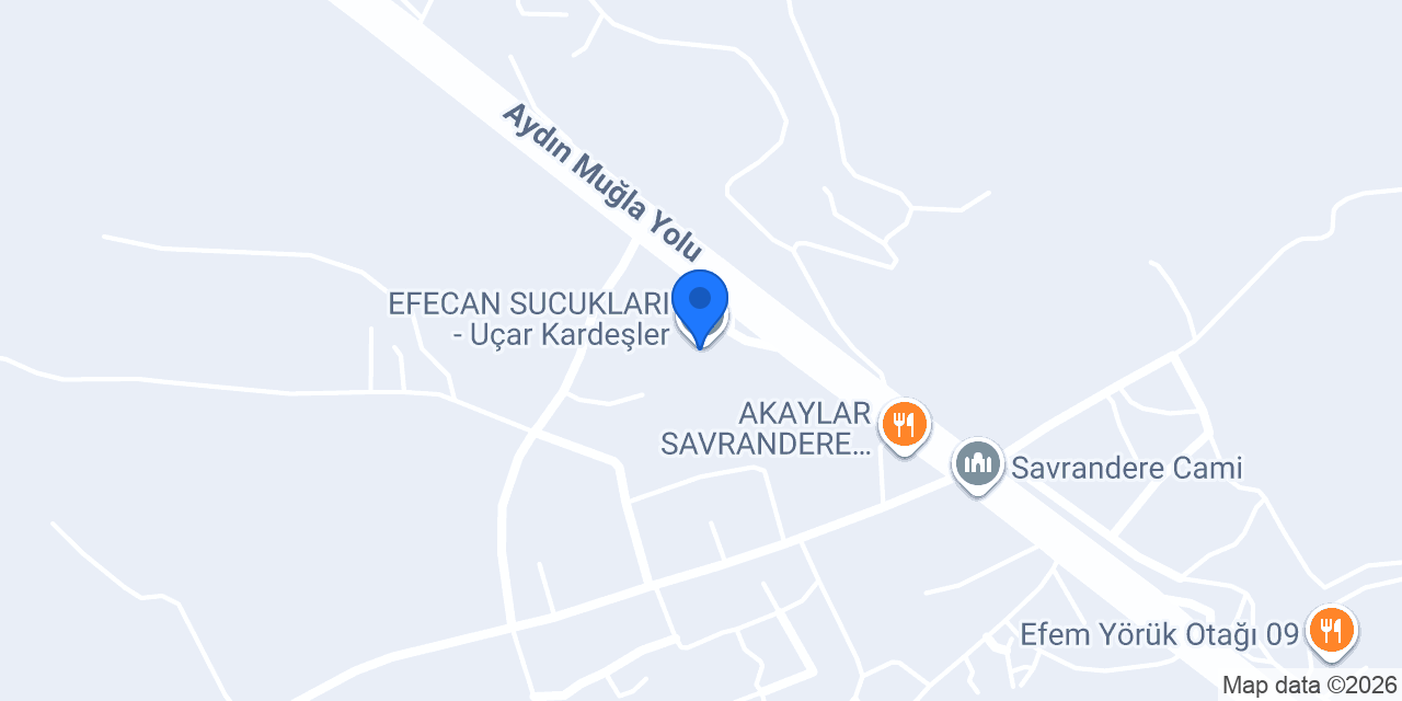 EFECAN SUCUKLARI - Uçar Kardeşler konumu