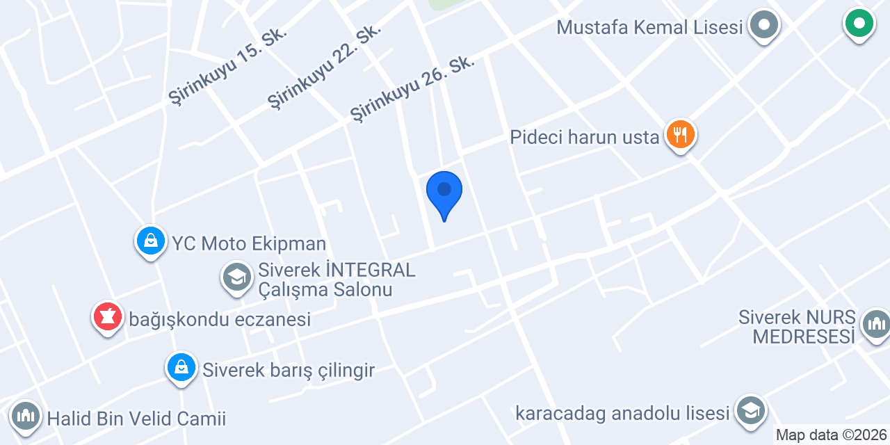 Sağlık kabini konumu