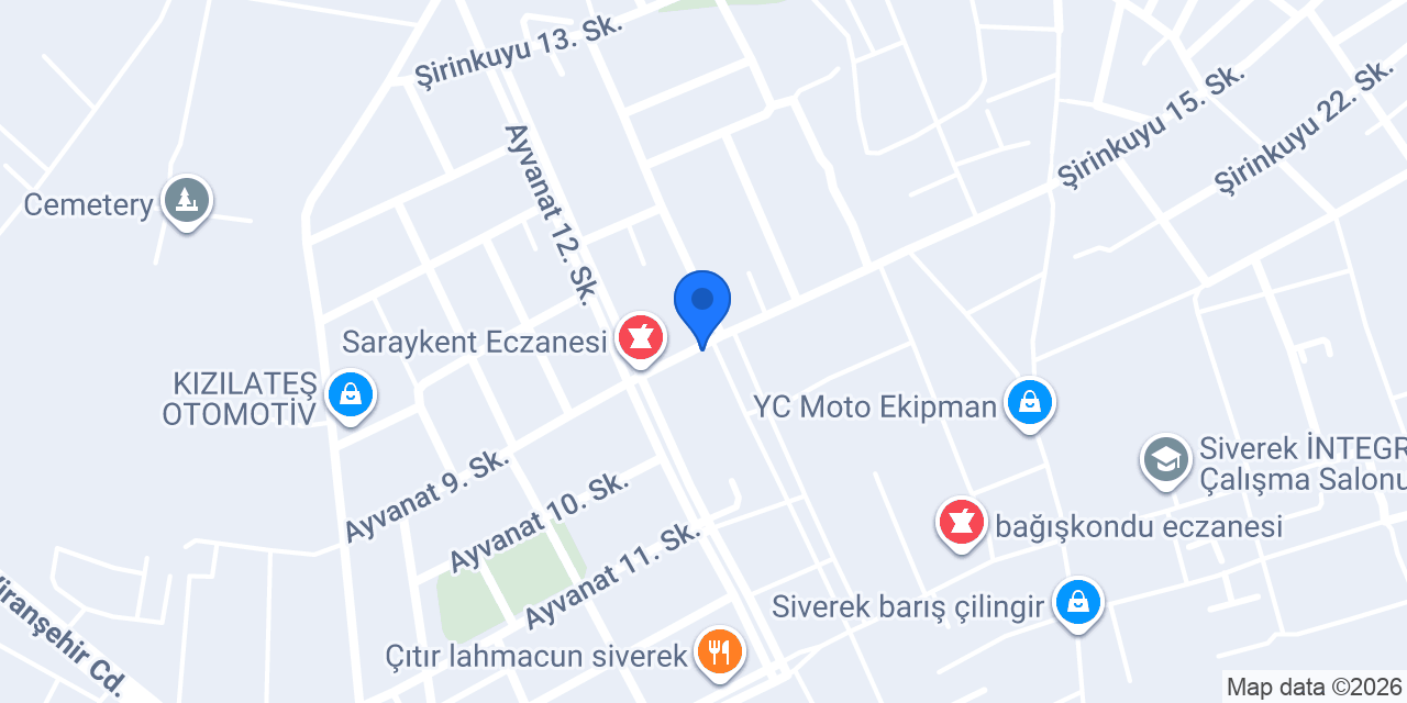 Genç Emlak Auto konumu