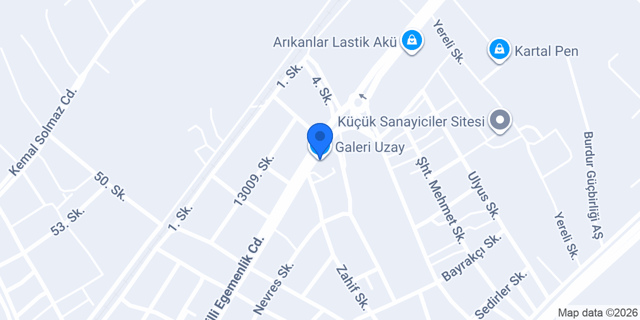 Galeri Uzay konumu