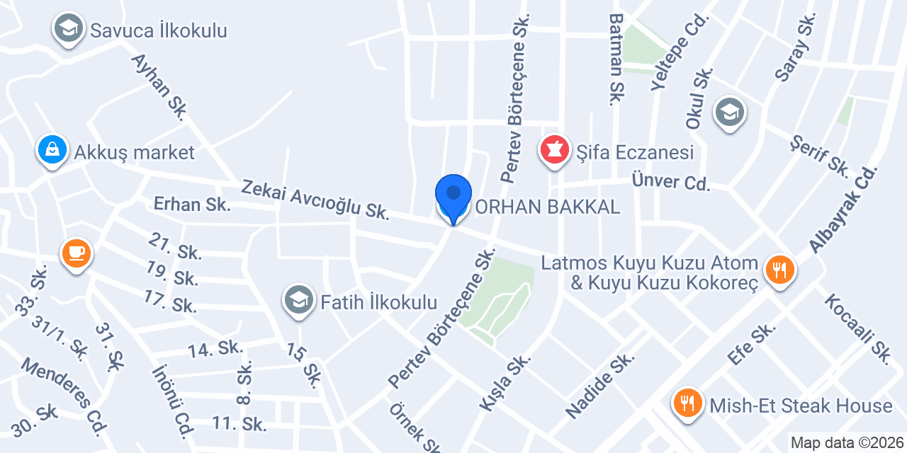 ORHAN BAKKAL konumu