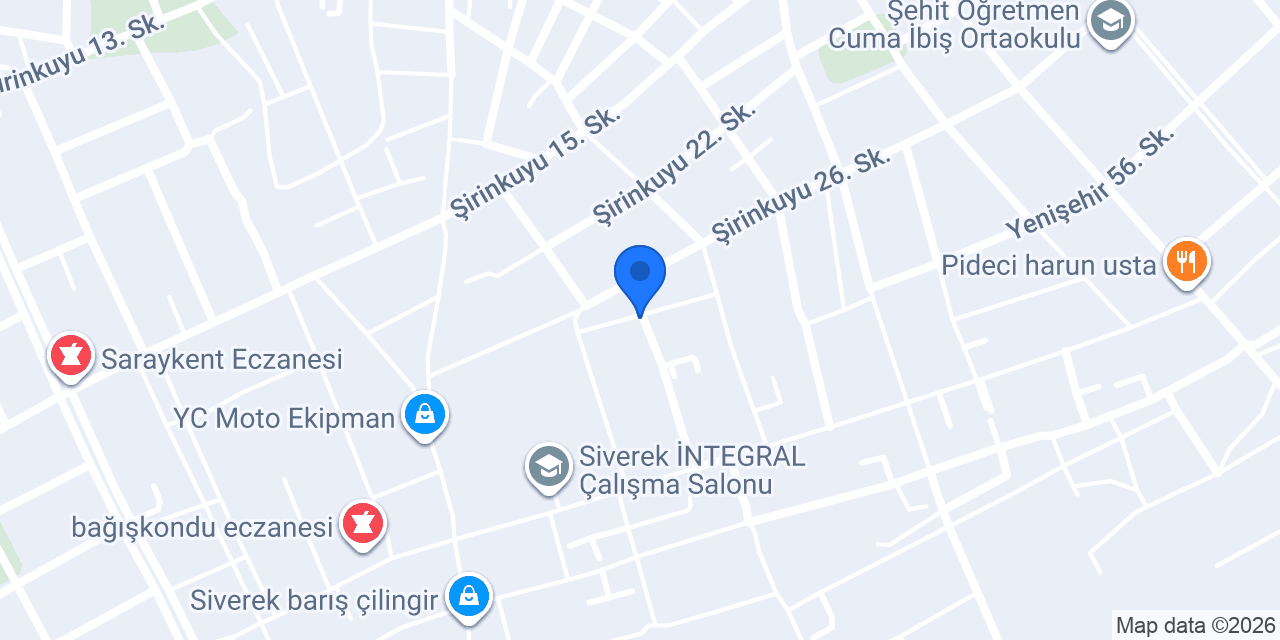 HAZAR AUTO & EMLAK konumu