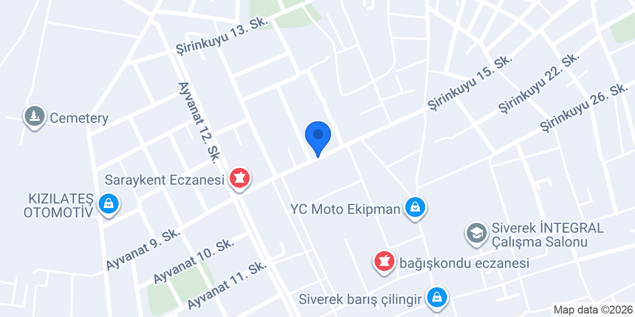 Derman Eczanesi konumu