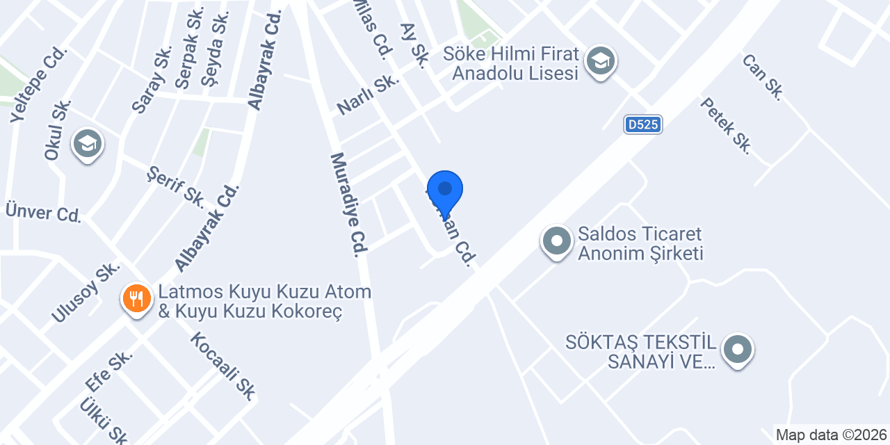 YILMAZ GARAJ konumu