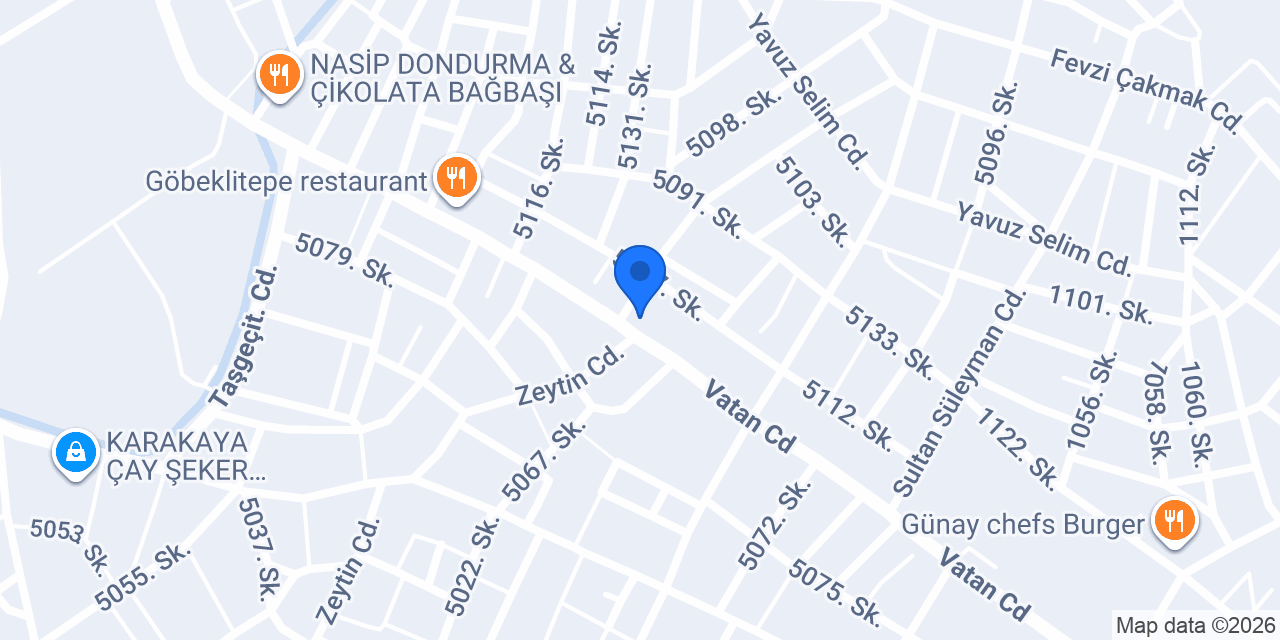Göksu Ticaret konumu