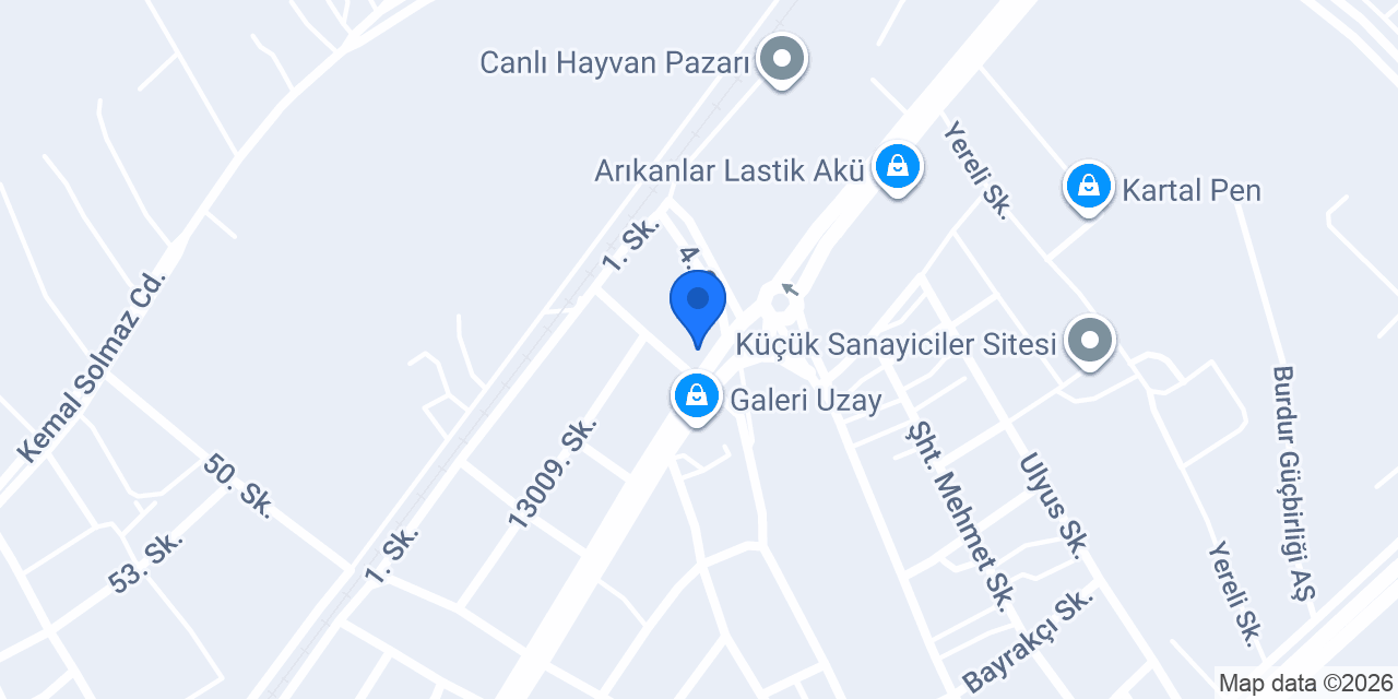 SAVAŞ MAKSAN MAKİNA SAN TİC LTD ŞTİ konumu