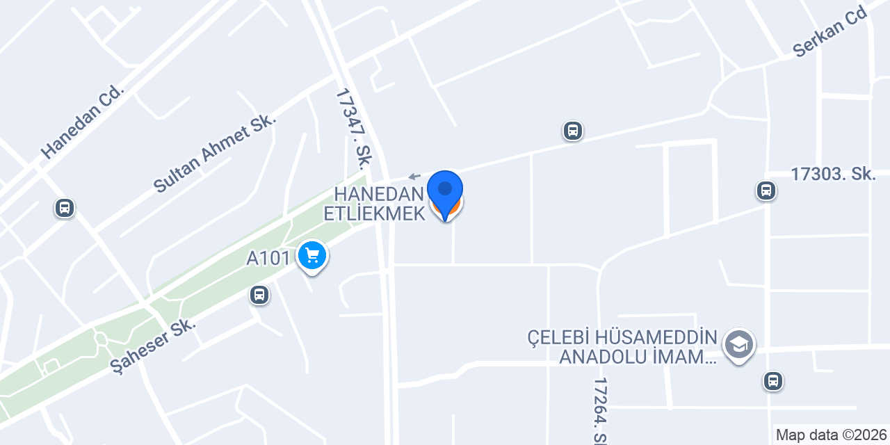 HANEDAN ETLİEKMEK konumu