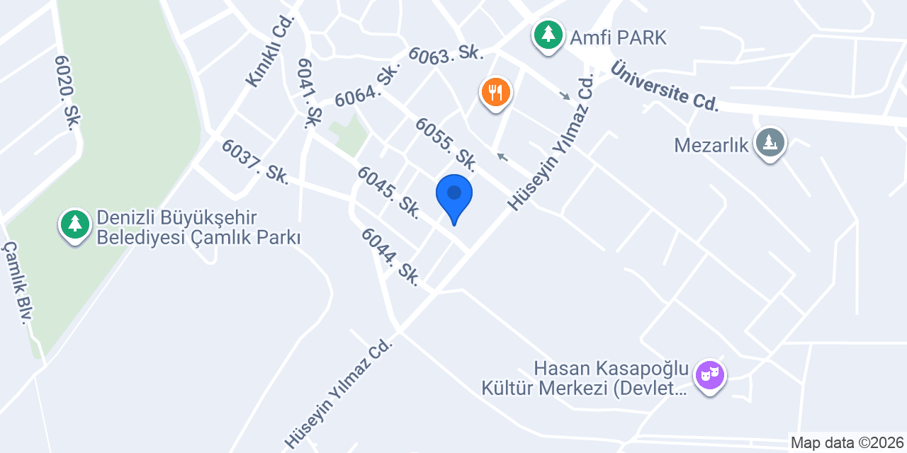 Fakülte Kitabevi Denizli konumu