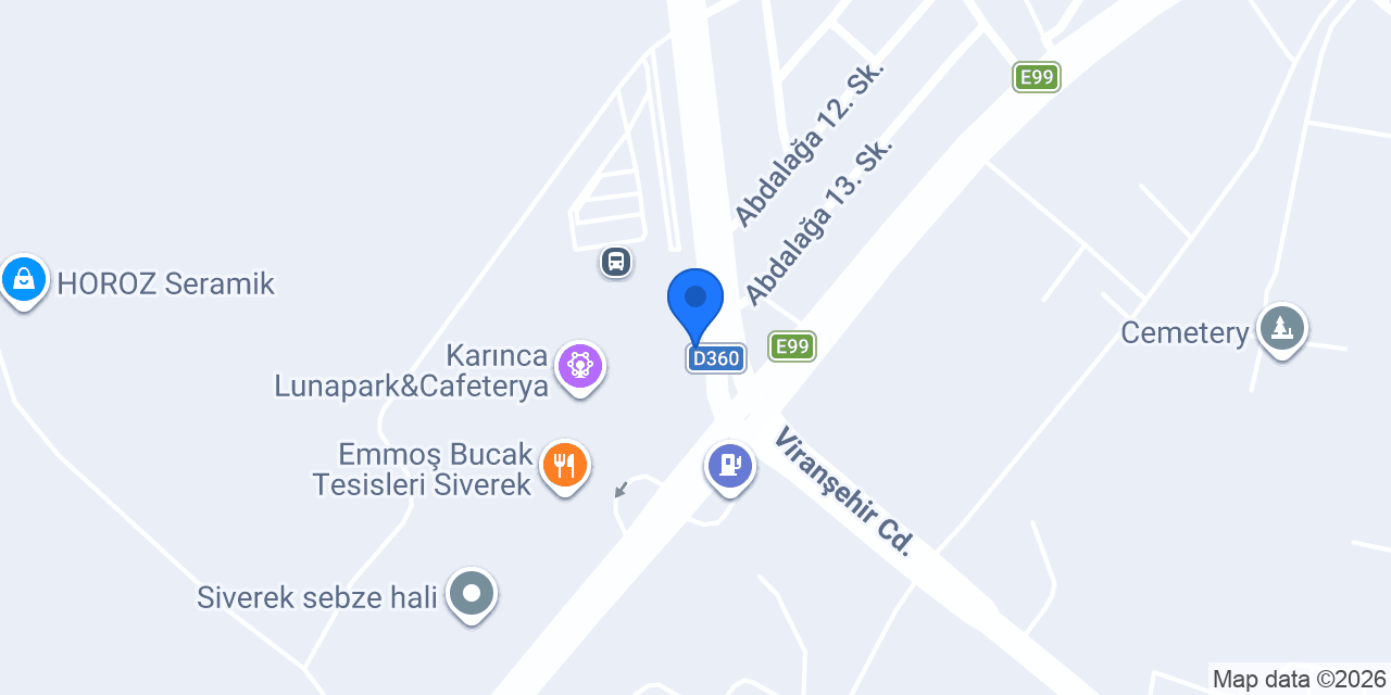Siverek Taksi konumu