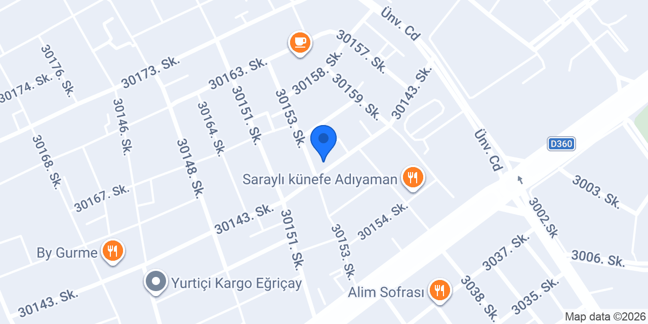 Adıyaman Kahve Keyfi Cafe konumu