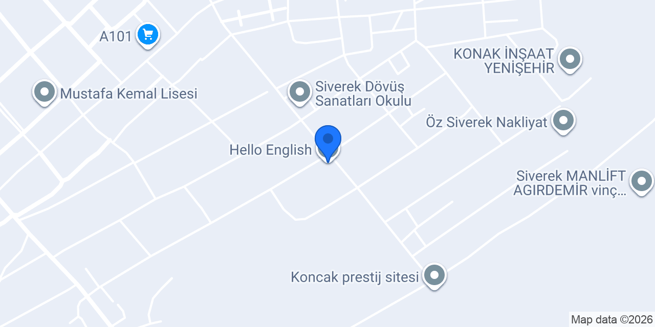 Hello English konumu