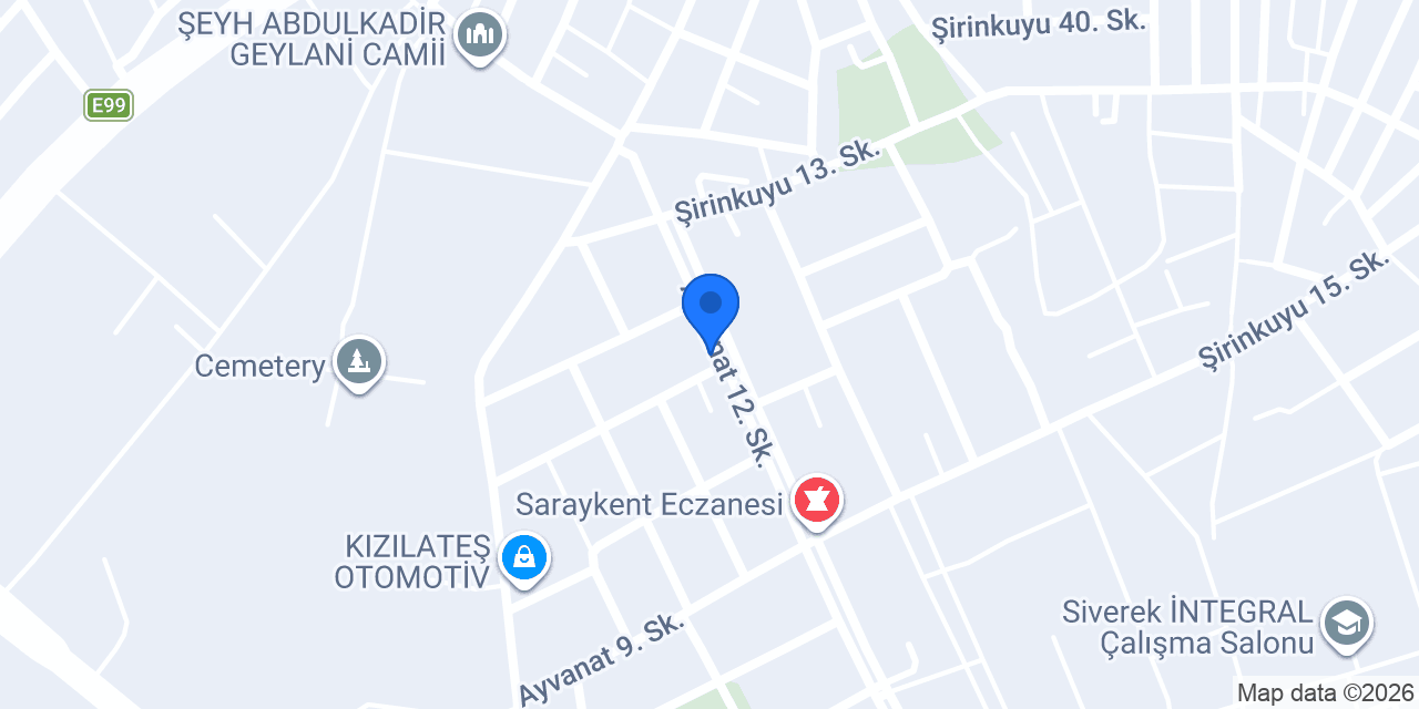 Siverek Çiçekçim Sizin Çiçekçiniz konumu