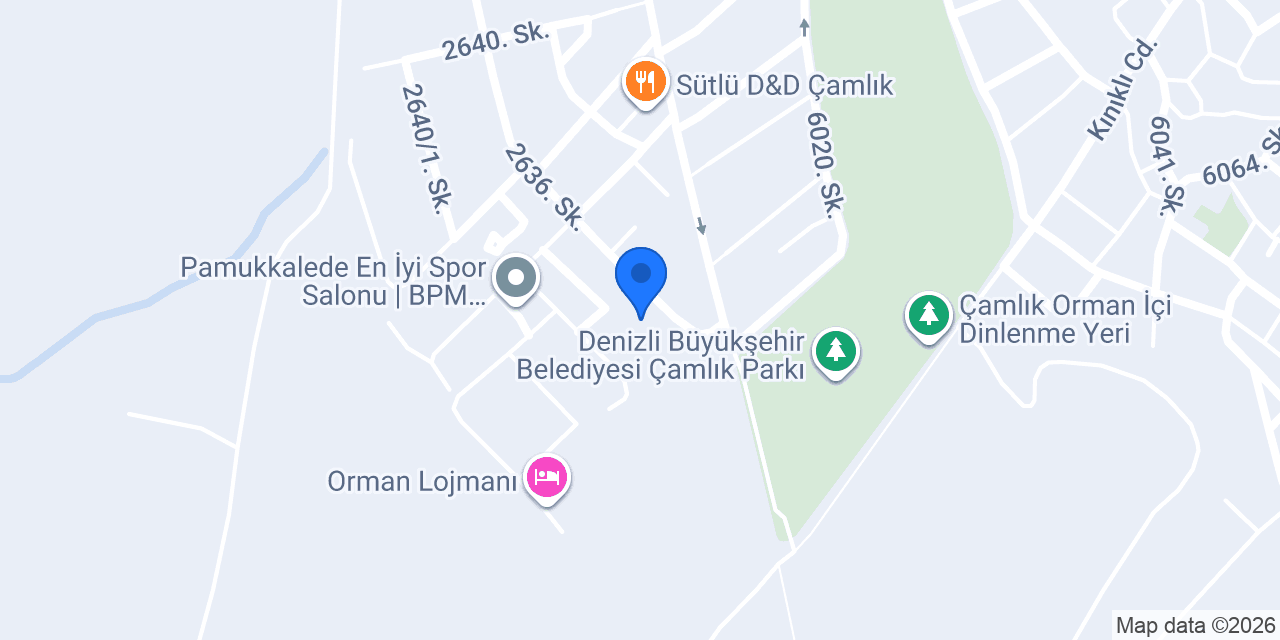 Mod Kuaför Denizli konumu