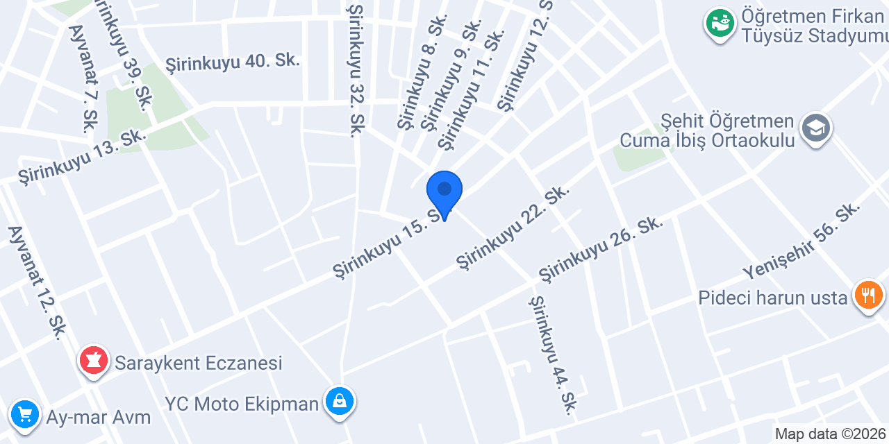 Cengiz market konumu