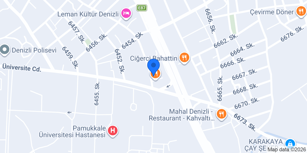 Bizz Cafe konumu
