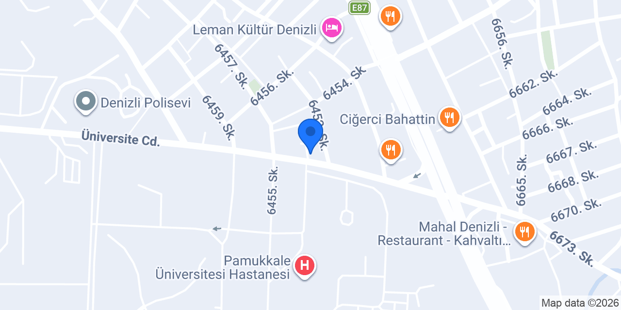 Pamukkale Eczanesi konumu