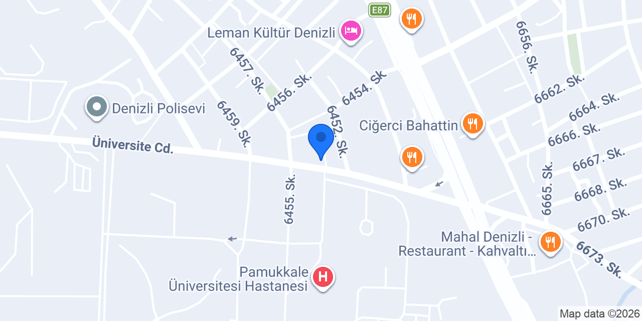 Demiroğlu Eczanesi konumu