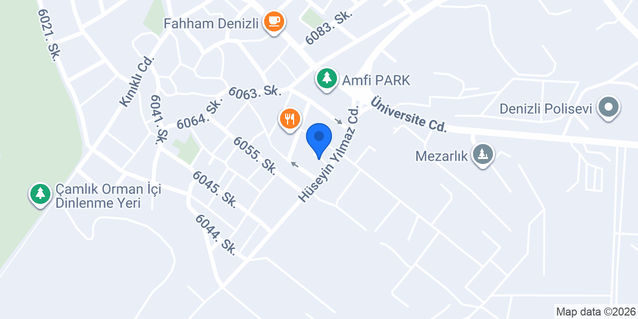 Portakal kampüs denizli konumu