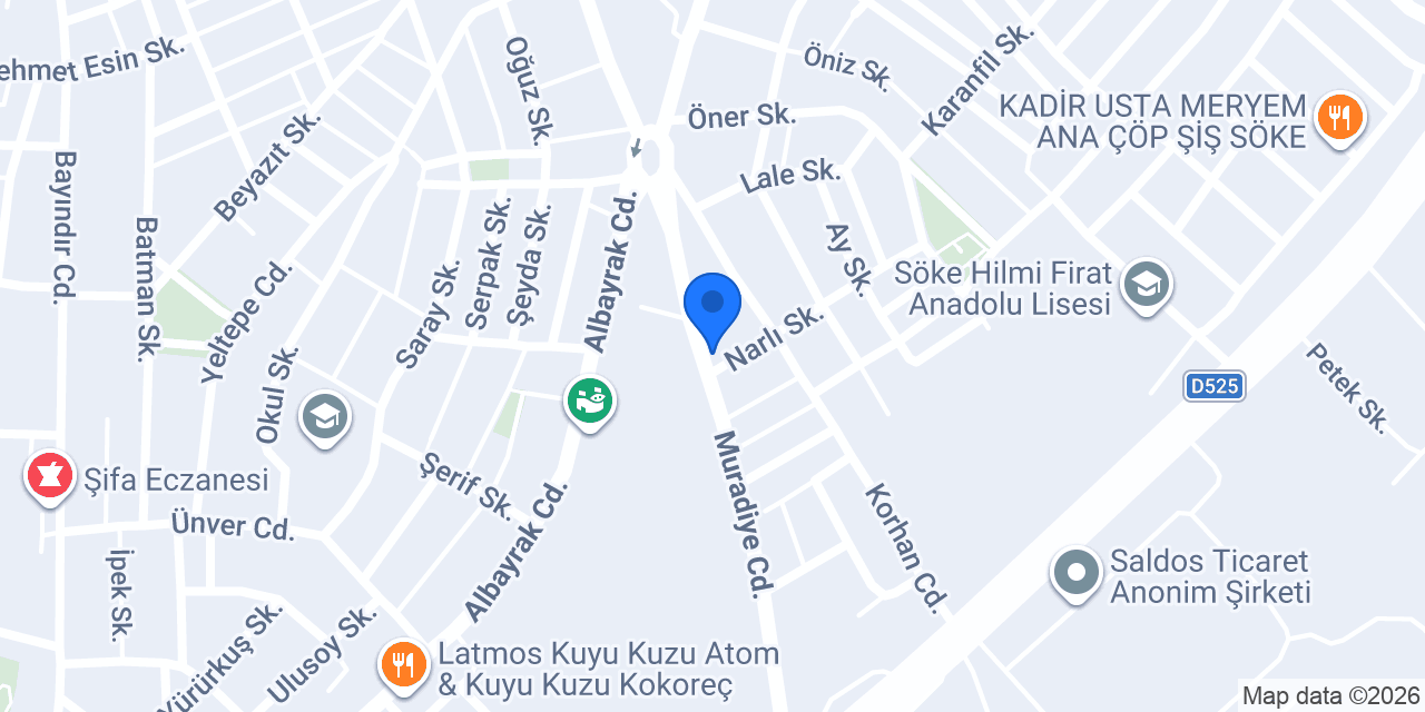 Ferdi Oto Lastik konumu