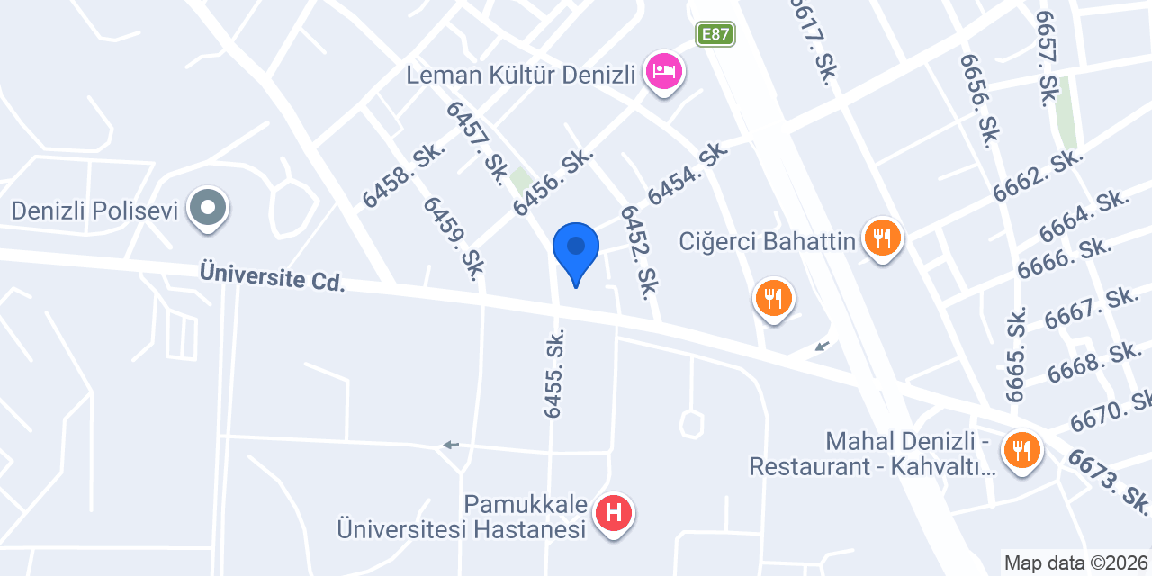 Candan Eczanesi konumu