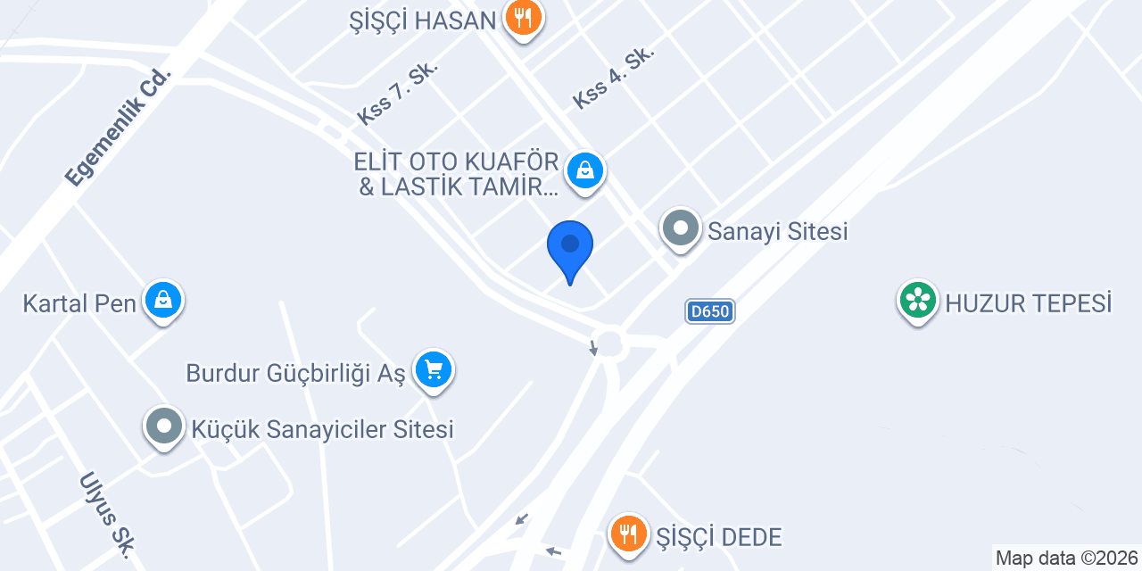 GEZER OTO ELEKTRİK konumu