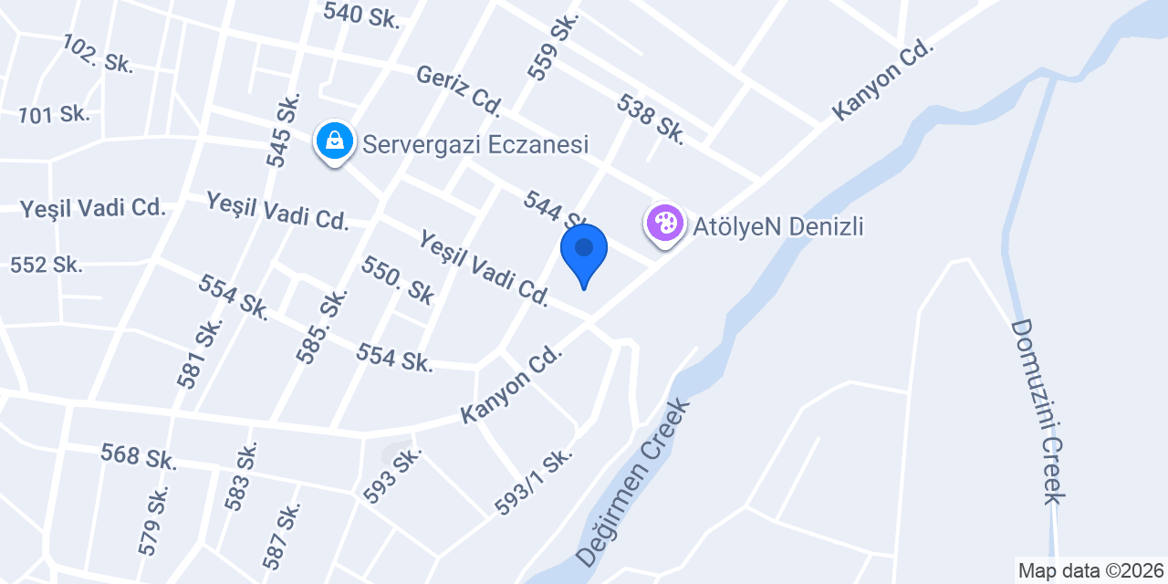 Denizli Berber konumu