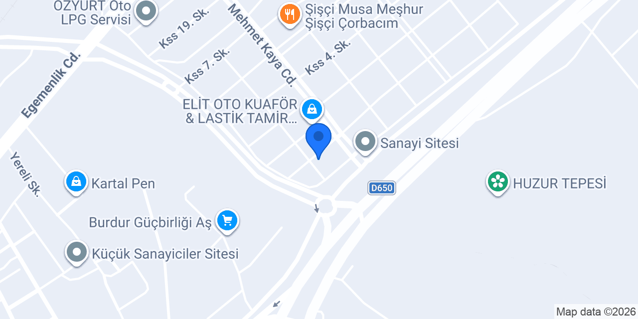 ARDA OTO YEDEK PARÇA konumu