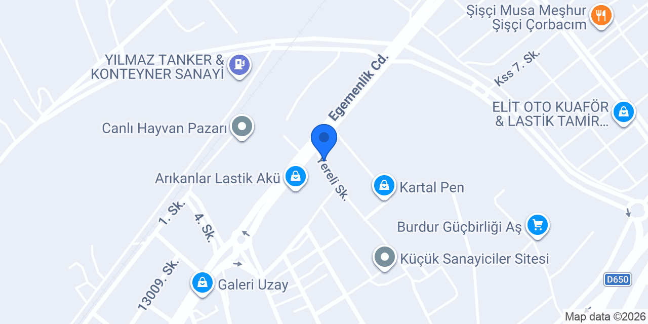 YMN Yaman Mühendislik konumu