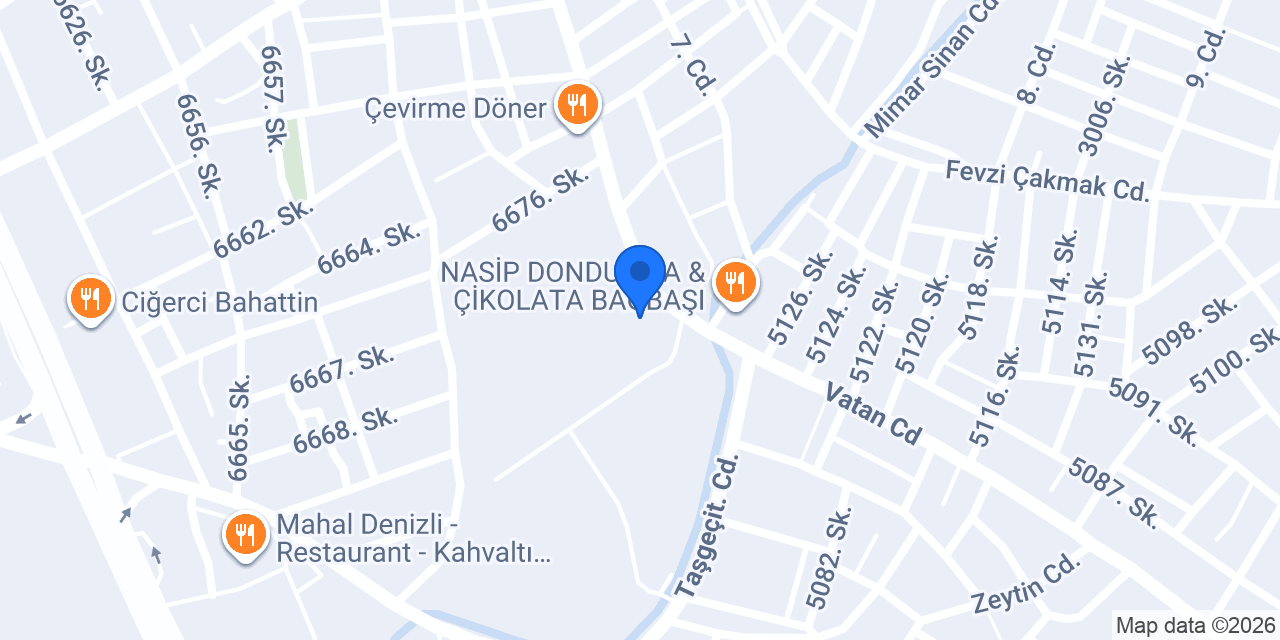 Denizli Basma Ve Boya konumu
