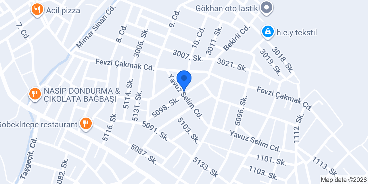 ERCİYES DONDURMA konumu